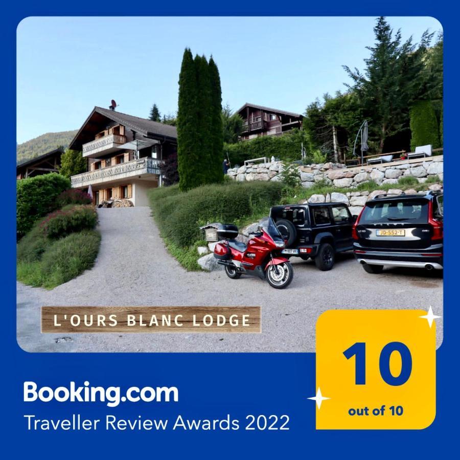 L'Ours Blanc Lodge Le Biot Exterior foto