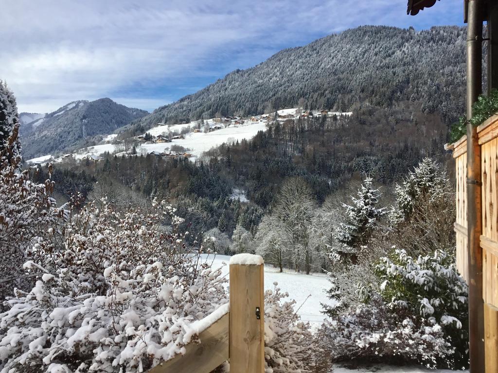 L'Ours Blanc Lodge Le Biot Exterior foto